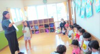 朝の様子＆英会話と園庭遊びです☆