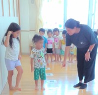 朝の様子＆英会話と園庭遊びです☆