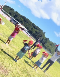 あまわりパーク夕涼み会のリハーサル！