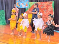 おゆうぎ会のリハーサル写真です☆