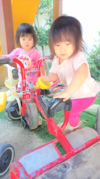 お庭遊び☆