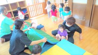 大型ブロック遊び☆