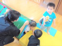 大型ブロック遊び☆