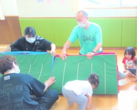 大型ブロック遊び☆