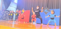 おゆうぎ会のリハーサル写真です☆