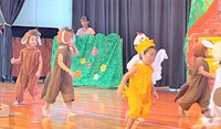 おゆうぎ会のリハーサル写真です☆