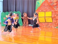 おゆうぎ会のリハーサル写真です☆