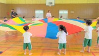 運動会練習頑張ています☆