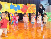 おゆうぎ会のリハーサル写真です☆