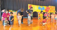 おゆうぎ会のリハーサル写真です☆