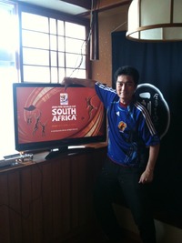今日はサッカー　日本×ブラジル 2012/10/16 12:25:32