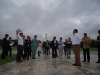 全国大会現地調査！（平和祈念公園・宜野湾多目的広場）