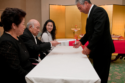 結婚式②