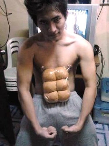 君たちにはがっかりだ・・・インチキな腹筋を身につけた人々