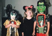 ８０年代のハロウィンコスチューム写真