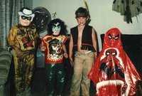 ８０年代のハロウィンコスチューム写真