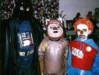 ８０年代のハロウィンコスチューム写真
