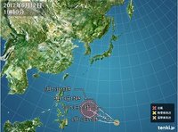 また、台風!?　台風４号が発生