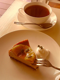 チーズケーキ。