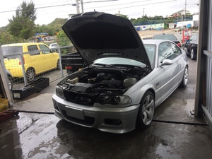 沖縄で外車修理 販売 ｃａｒｓ 長期放置でエンジンかからない Bmw318i