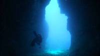 沖縄・渡名喜島・ブルーホール 2013/07/21 22:48:28