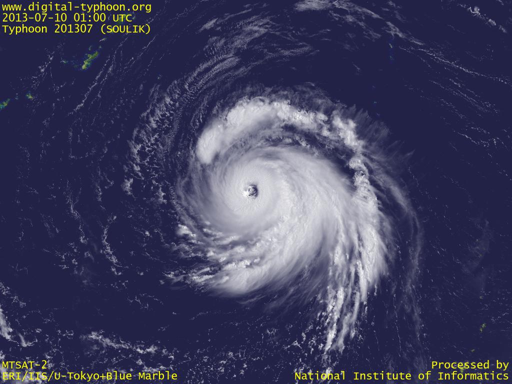 台風７号