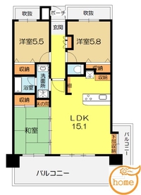 【中古マンション】エンゼルハイムクロスビュー仲西 2015/09/15 14:41:19