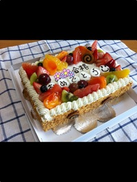 お祝にケーキのご注文(^^) 2012/10/21 17:04:04