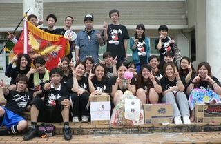 新入生歓迎球技大会のようす。