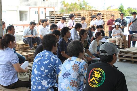 花ブロックセミナーｉｎ山内コンクリートブロック