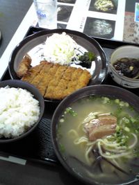 そばじょーぐー　珍竹林の「とんかつ定食」を食べた！