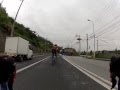 Heading down old route 329, Okinawa, Japan