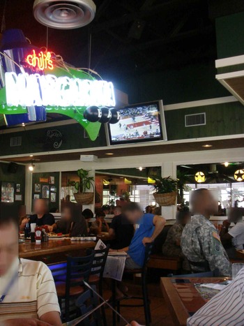 Chili’s（嘉手納基地）の「ベーコンバーガー」