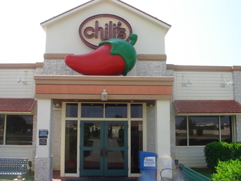 Chili’s（嘉手納基地）の「ベーコンバーガー」