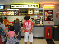 ミーンジーンの「Blazin' Cajun Burger」 2010/11/19 09:11:50