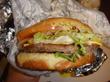 ミーンジーンバーガーの「ベーコンチーズバーガー」