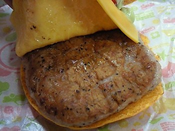 ロッテリアの「めざましoneバーガー」