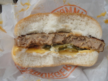海洋博公園（本部）の「チーズバーガー」