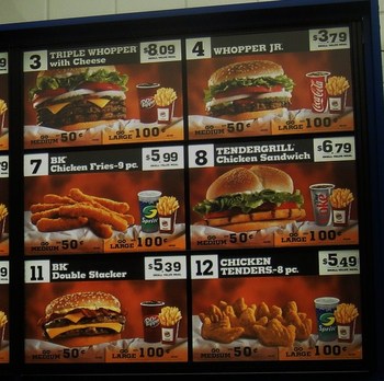 キャンプシュワブ（名護市辺野古）の「ハンバーガー」