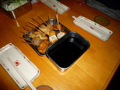 居酒屋にて…！