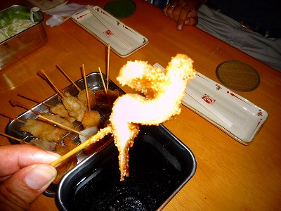 居酒屋にて…！