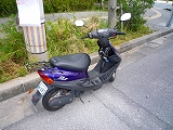 糸満にて・・・バイクが・・・