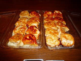 今日は・・・餃子で’（＾＾）