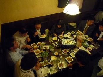懇親会