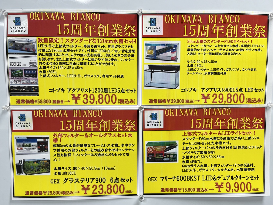 OKINAWA BIANCO大創業祭2025セール案内 ~用品編~ │ ペットボックス