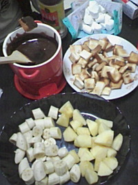 チョコフォンデュ 2009/12/30 20:39:11