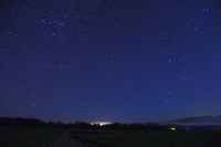 カシオペア座と北斗七星 2011/11/20 20:21:26
