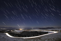 ビーナスラインの星空 2012/01/29 07:30:00