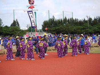 北谷の大綱引き　（Ⅰ）