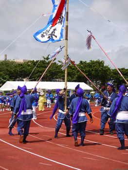 北谷の大綱引き　（Ⅰ）